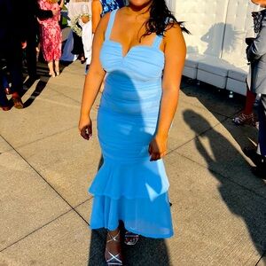 Blue wedding dresses